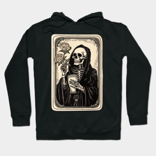 Skeleton Tarot Card Hoodie